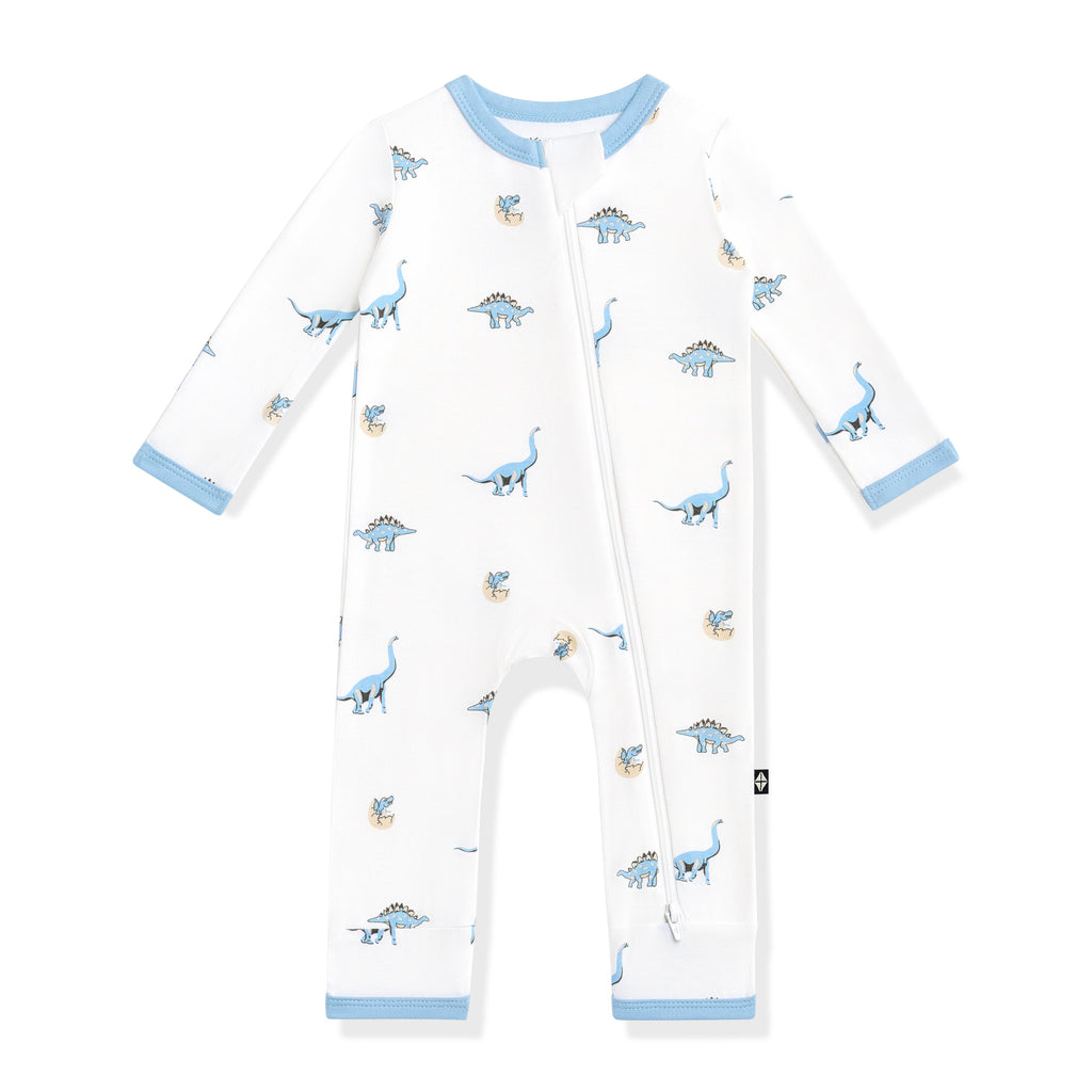 Zippered Romper in Jurassic