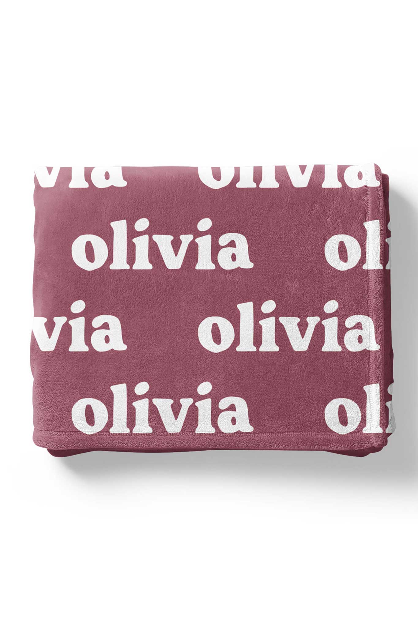 Violet Tones Personalized Color Blanket