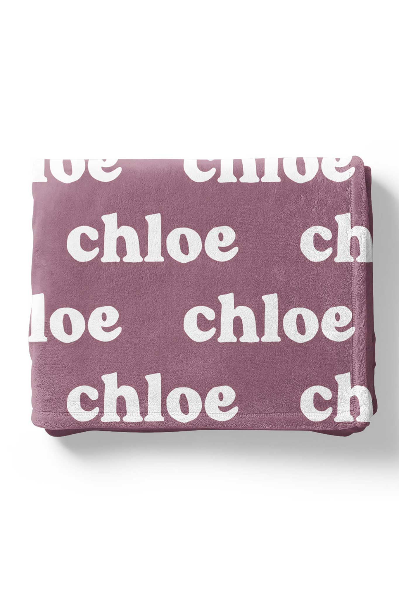 Violet Tones Personalized Color Blanket