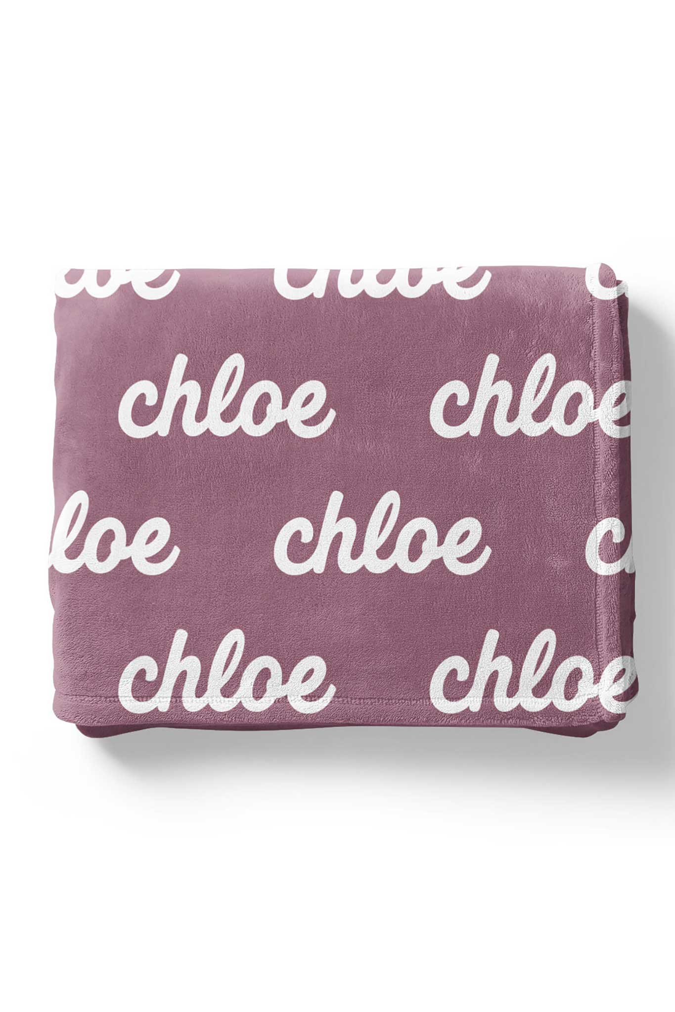 Violet Tones Personalized Color Blanket