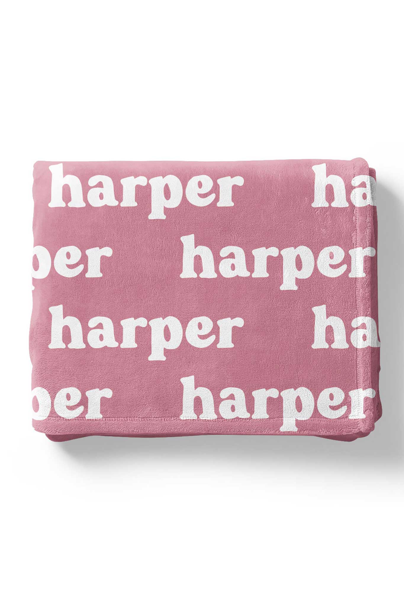 Violet Tones Personalized Color Blanket