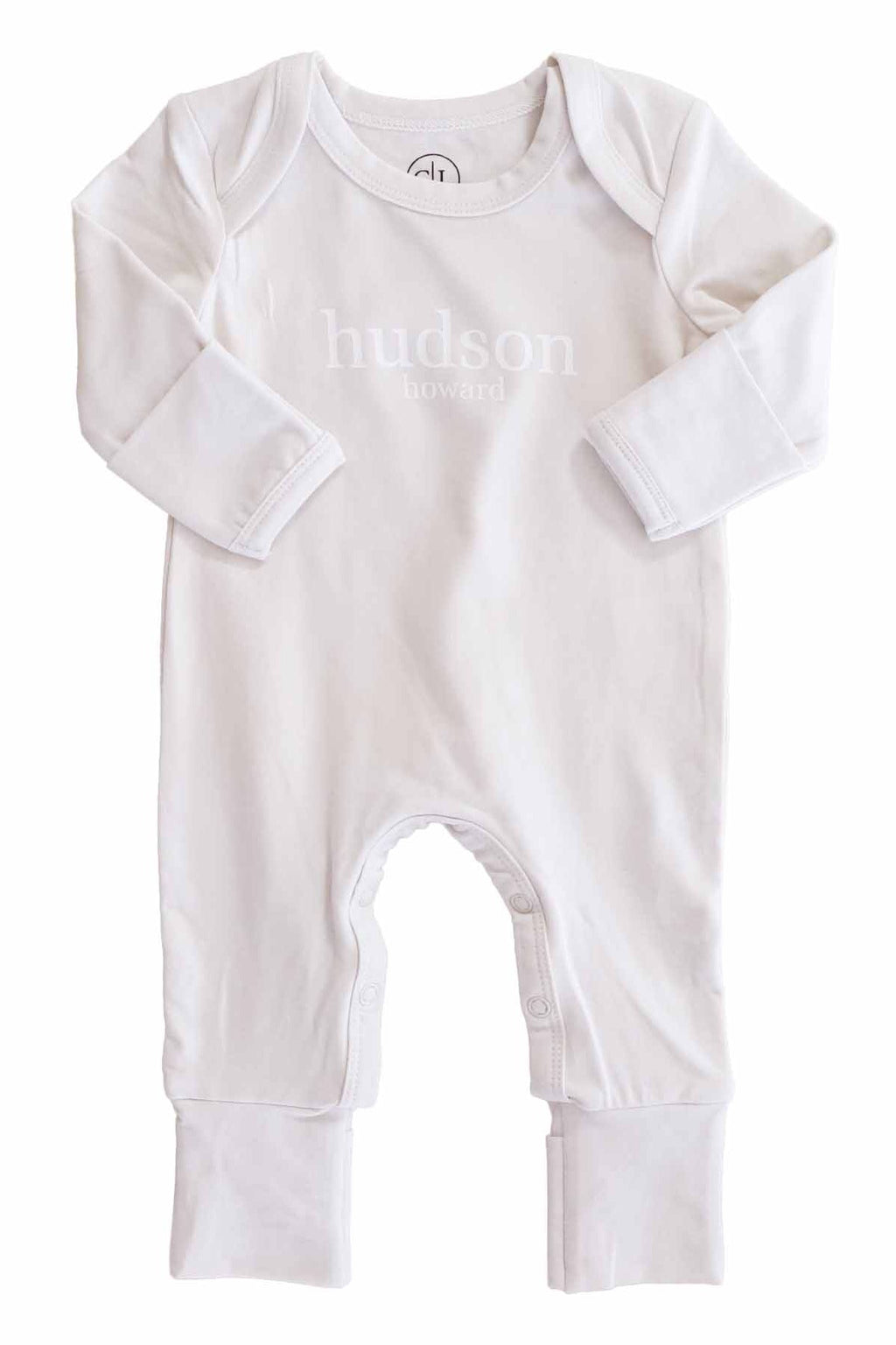 Personalized Full Length Snap Rompers