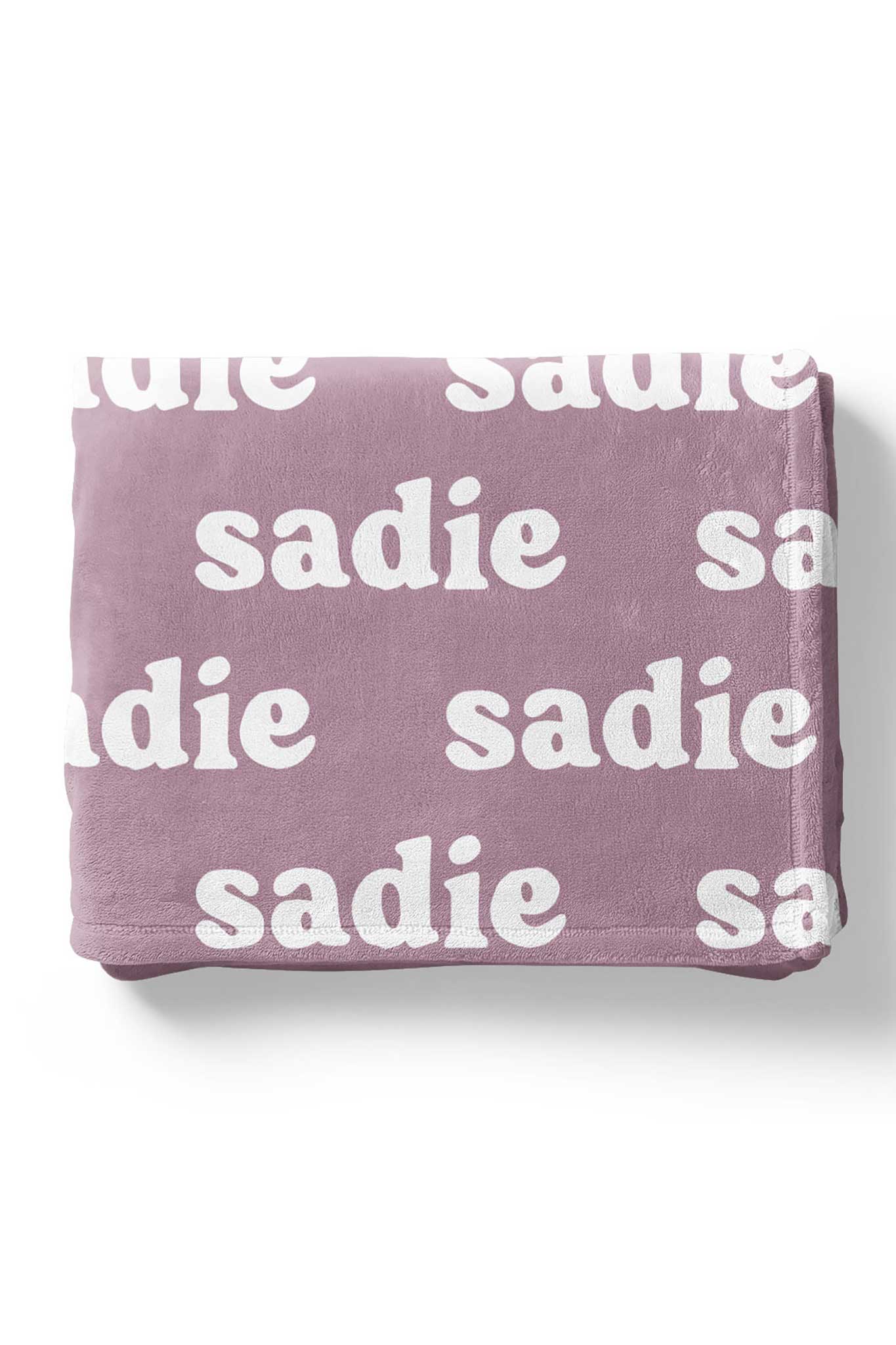 Violet Tones Personalized Color Blanket