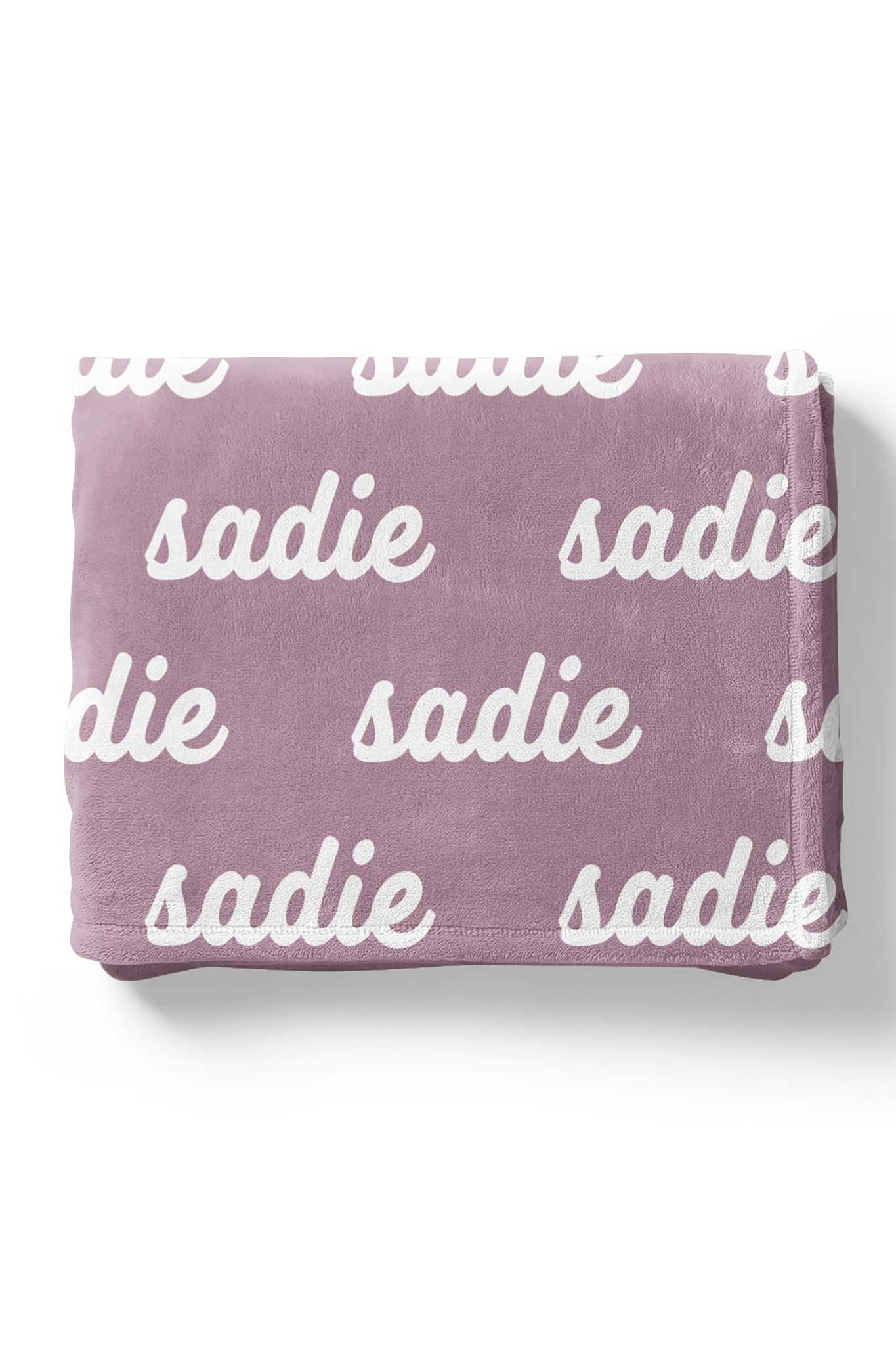 Violet Tones Personalized Color Blanket