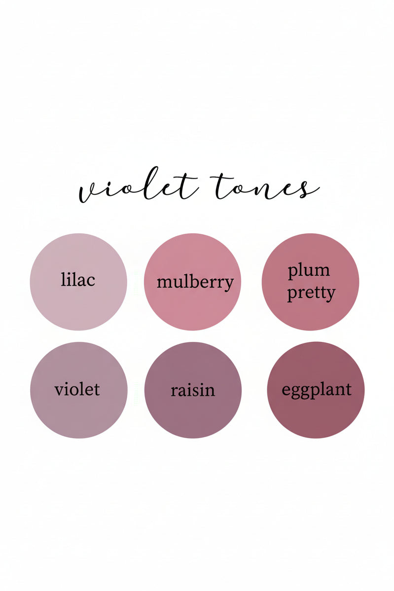 Violet Tones Personalized Color Blanket